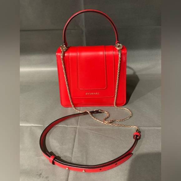 BVLGARI SERPENTI FOREVER TOP HANDLE. AUTHENTIC. - Picture 5 of 6